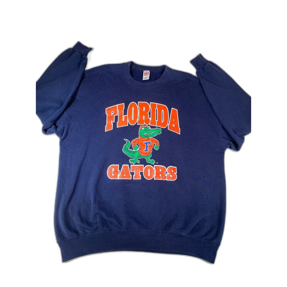 Soffe Navy Florida Gators Crewneck Sweater
